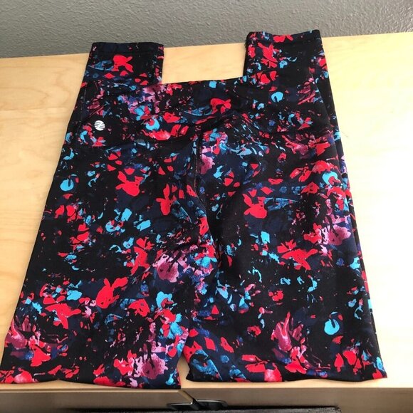 Zella Nordstrom Active Floral Leggings - 25" Inseam - Picture 4 of 7